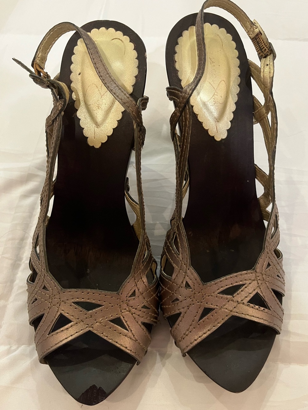 Jessica Simpson Vintage Platform Heels